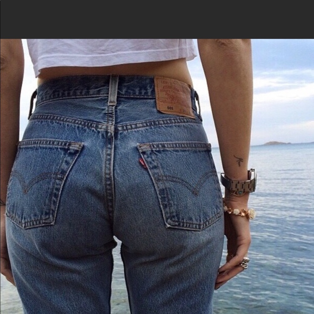 High waisted vintage Levi’s